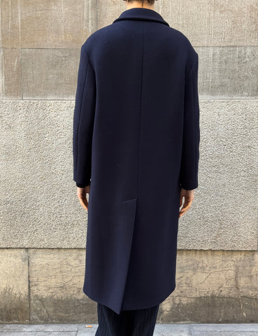 Navy Cloth Coat