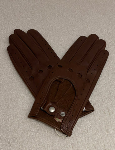 Guantes Drive Marron