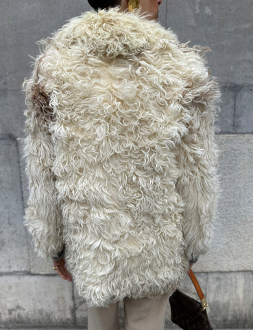 Weißer Mantel - Schaf