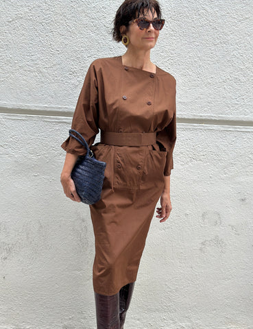Brown Dress Desfilatta 2019