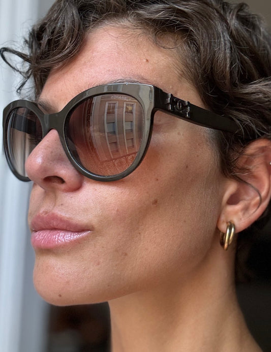 Pink Rectangular Glasses