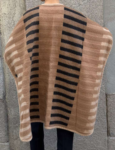 Striped Poncho