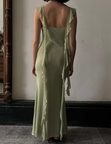 Vestido Fluido Verde