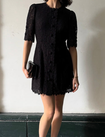 Black Lace Dress