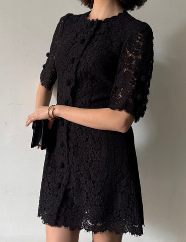 Black Lace Dress