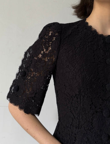 Black Lace Dress