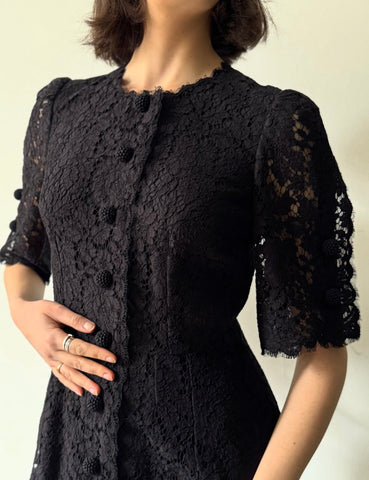 Black Lace Dress