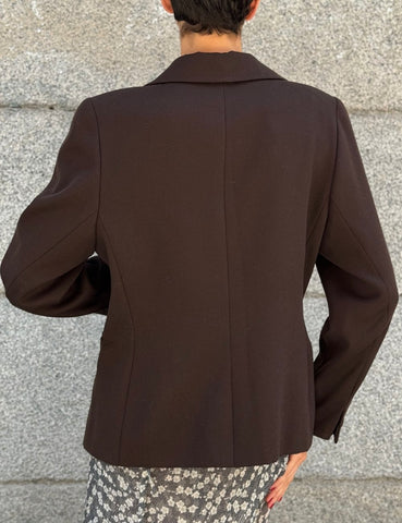 Chocolate Brown Blazer