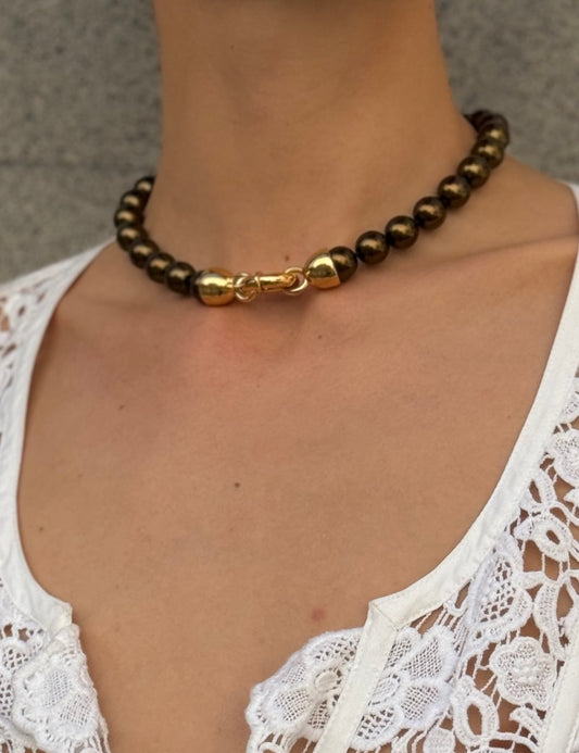 Maxi-Perlen-Halskette