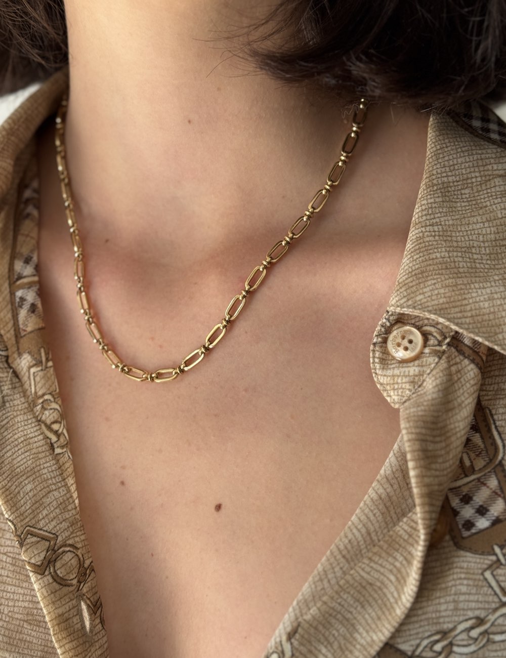 Collar Corto Eslabones