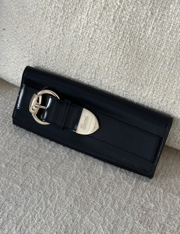 Mini Patent Leather Clutch
