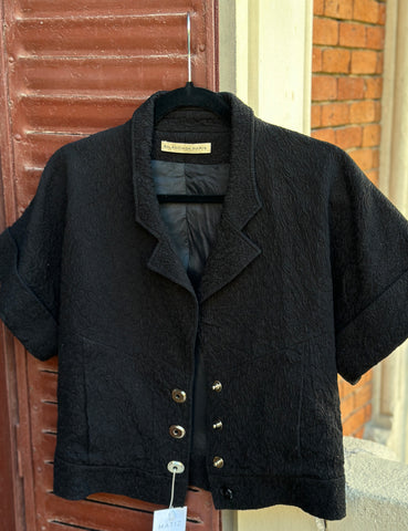 Black Jacquard Jacket