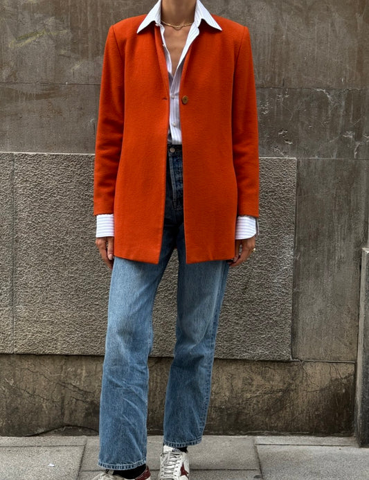 Long Orange Jacket