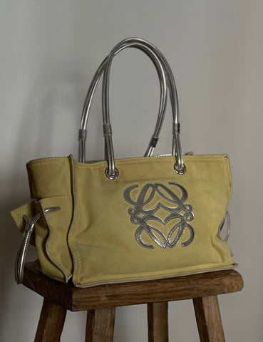 Bolso Ante Amarillo