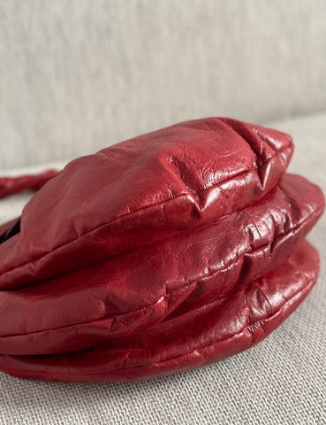 Rote Hobo-Tasche