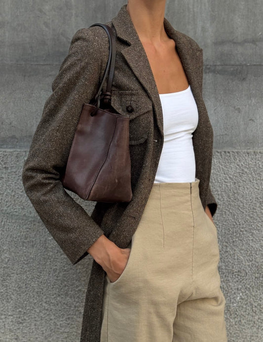 Brown Mottled Jacket