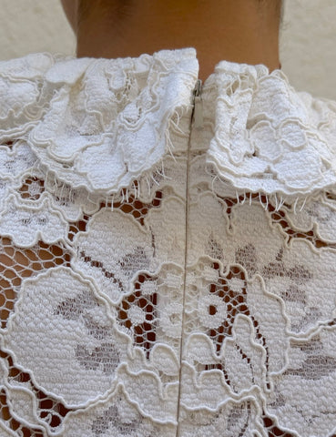 White Lace Blouse