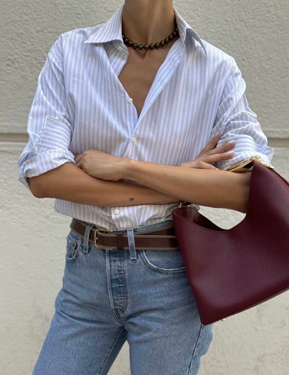 Herringbone Striped Shirt