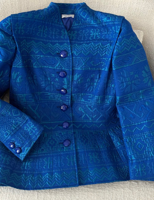 Blue Ethnic Jacket