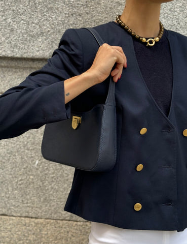 Double-breasted sailor blazer