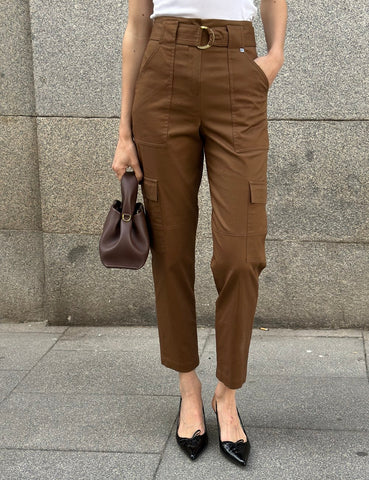 Brown Cargo Pants