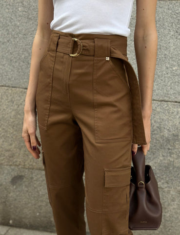 Brown Cargo Pants