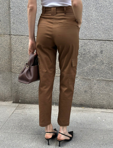 Brown Cargo Pants