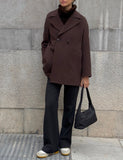 Chocolate Brown Short Coat