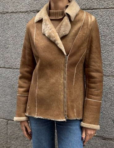 Mouton Wrap Coat