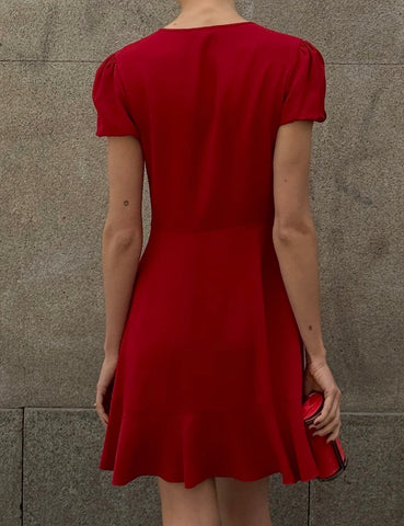 Red Preppy Dress