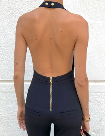 Mono Halter Backless