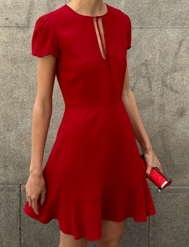 Red Preppy Dress