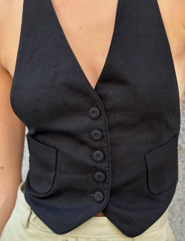 Open Back Vest