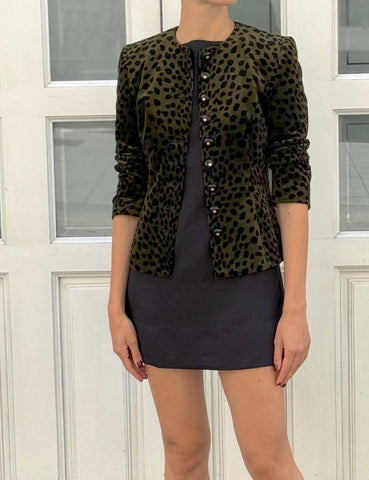 Animal Print Jacket