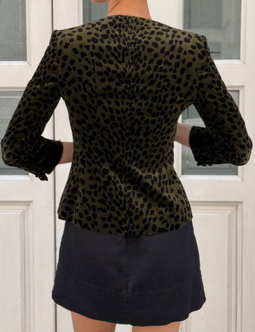 Animal Print Jacket