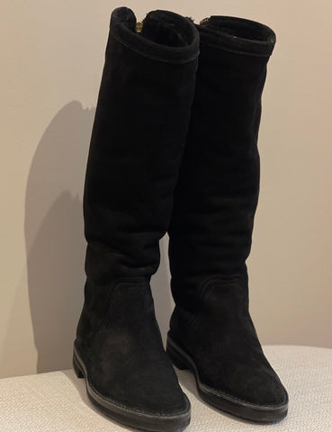 Black High Boot